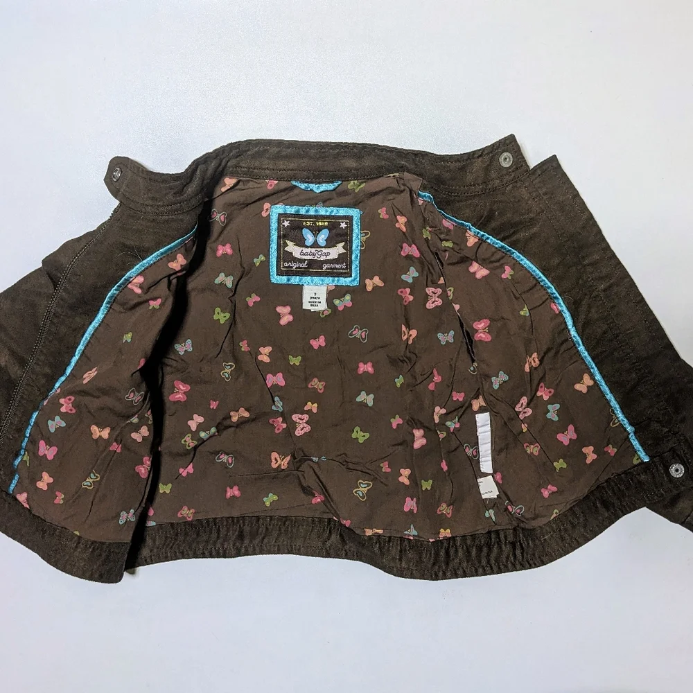 GAP Vintage Faux Suede Jacket